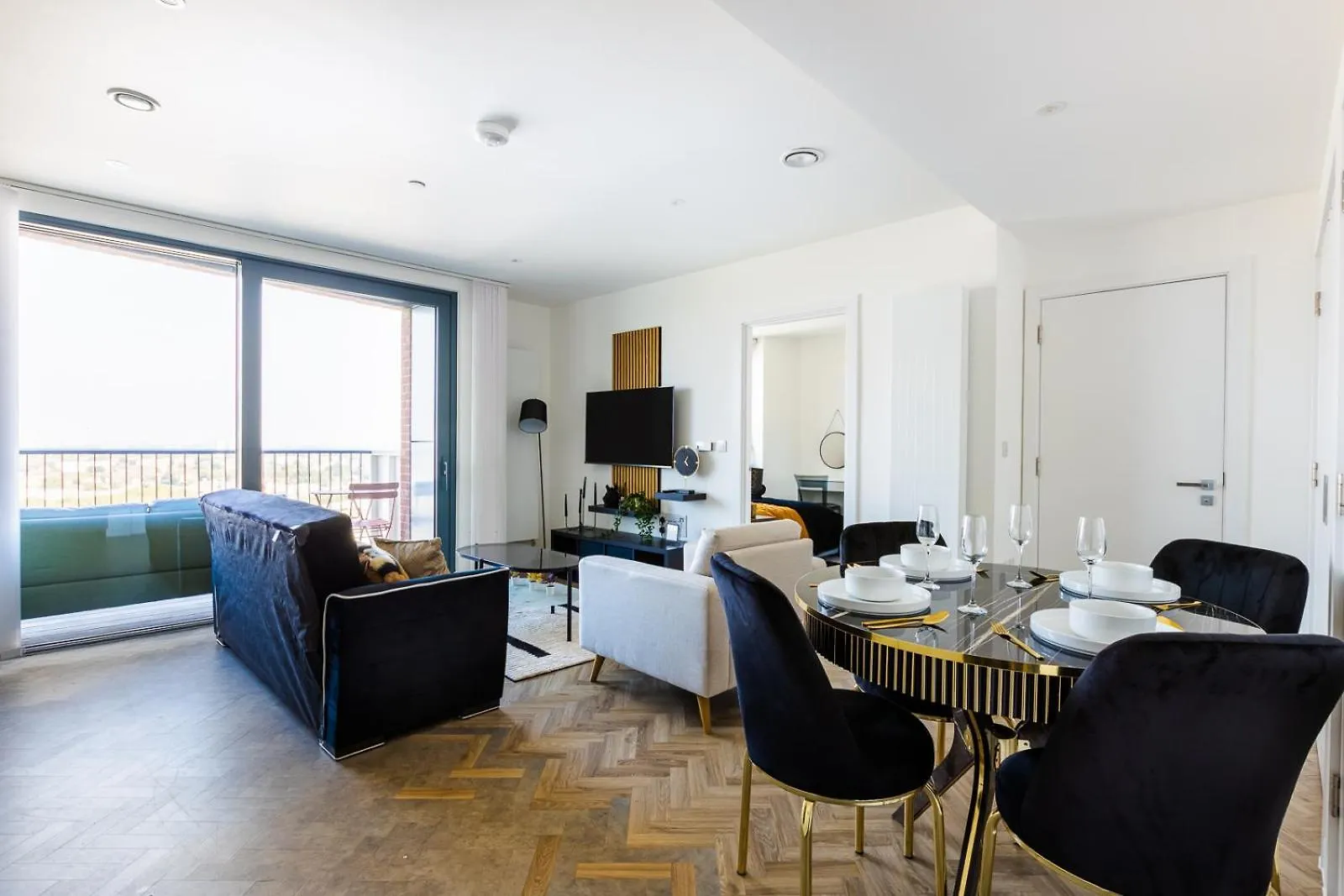 Lejlighed Luxury Apt Near Canary Wharf With Stunning Views London